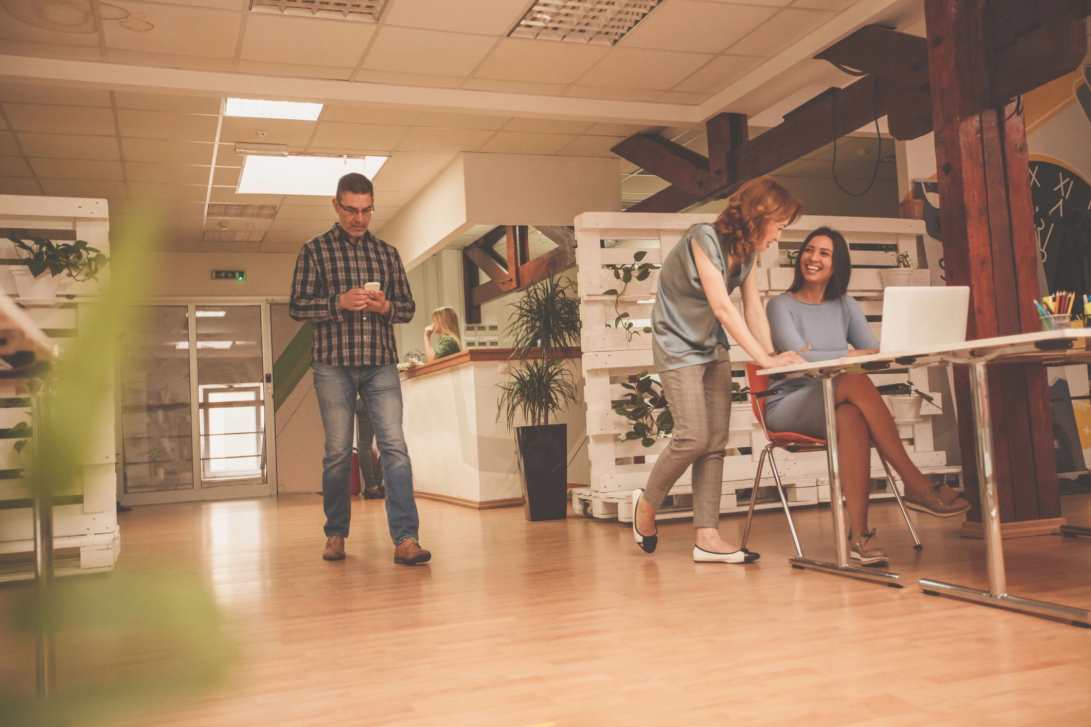 Professional office environment representing a clean commercial workspace